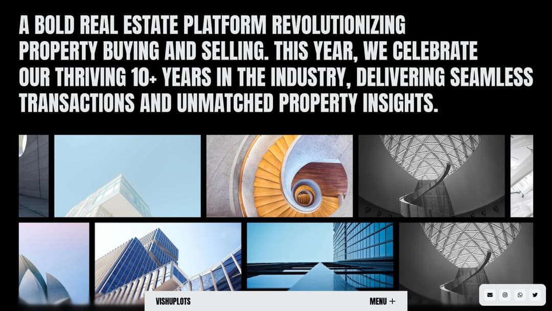 LuxenEdge Real Estate | Premium Real Estate Landing Experience